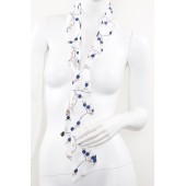 Fashion Silky Scarf Long 08 145x7cm